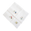 Skier Embroidered Napkin (4)
