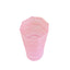 Pair of Hand Blown Octagonal Tall Glasses Pink