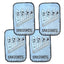 Sardine Cocktail Napkins (Set of 4)