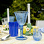 Acrylic Bubble Wine Glass Blue