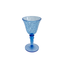 Acrylic Bubble Wine Glass Blue