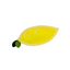 Lemon Shaped Cocktail Napkins, set of 4