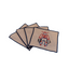 Cowboy Embroidered Cocktail Napkins (Set of 4)