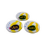 Set of 3 Glass Fish Aperitivo Plates