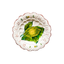 Vintage set of 5 Lemon Plates