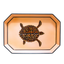 Hand Painted Iron Turtle Tray
