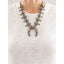 Sterling and Turquoise Squash Blossom Necklace