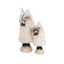 Pair of Winter White Santas