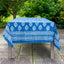 Maine Block Printed Tablecloth